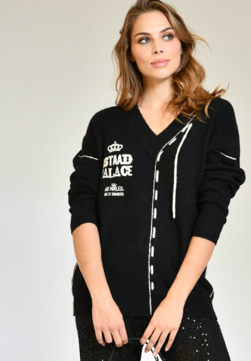 Pull - Chamonix - GSTAAD PALACE - noir