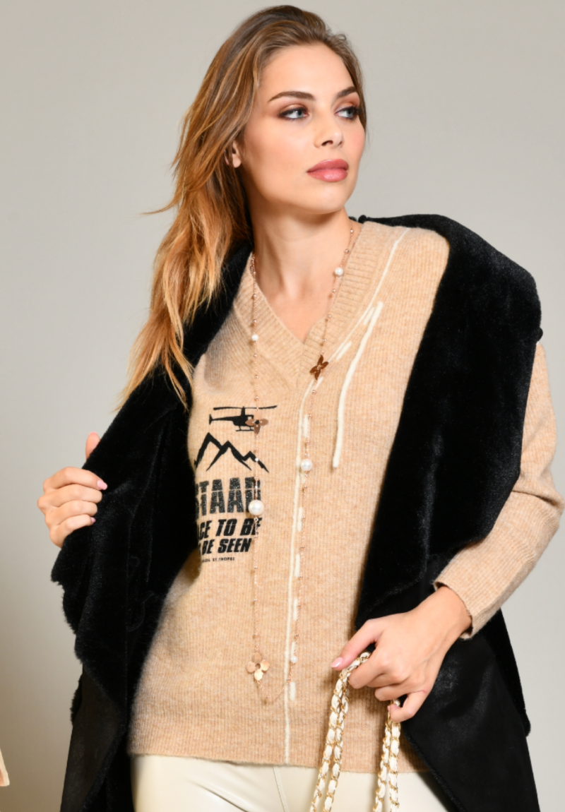 Pull - Chamonix - GSTAAD - beige