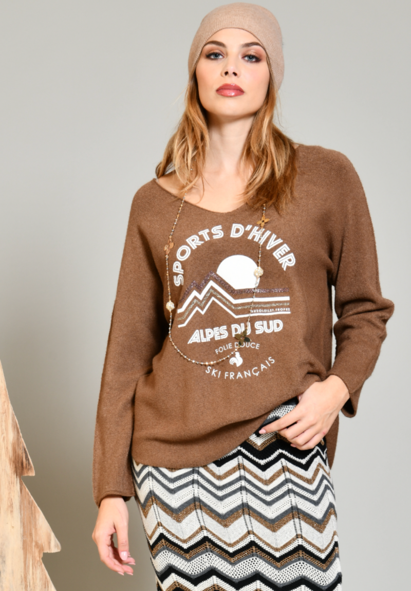 pull magnetic - sport d'hiver