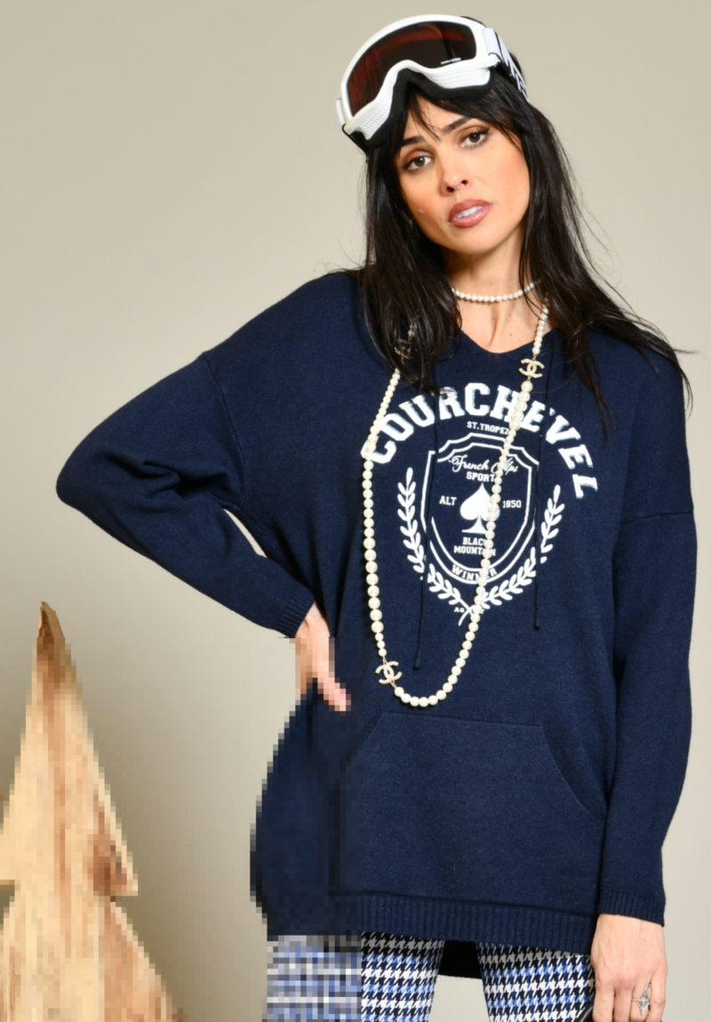pull megeve - courchevel marine