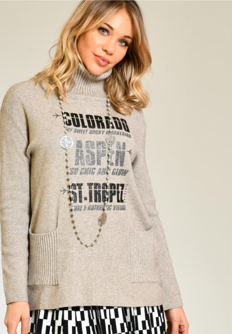 pull neve - aspen - beige