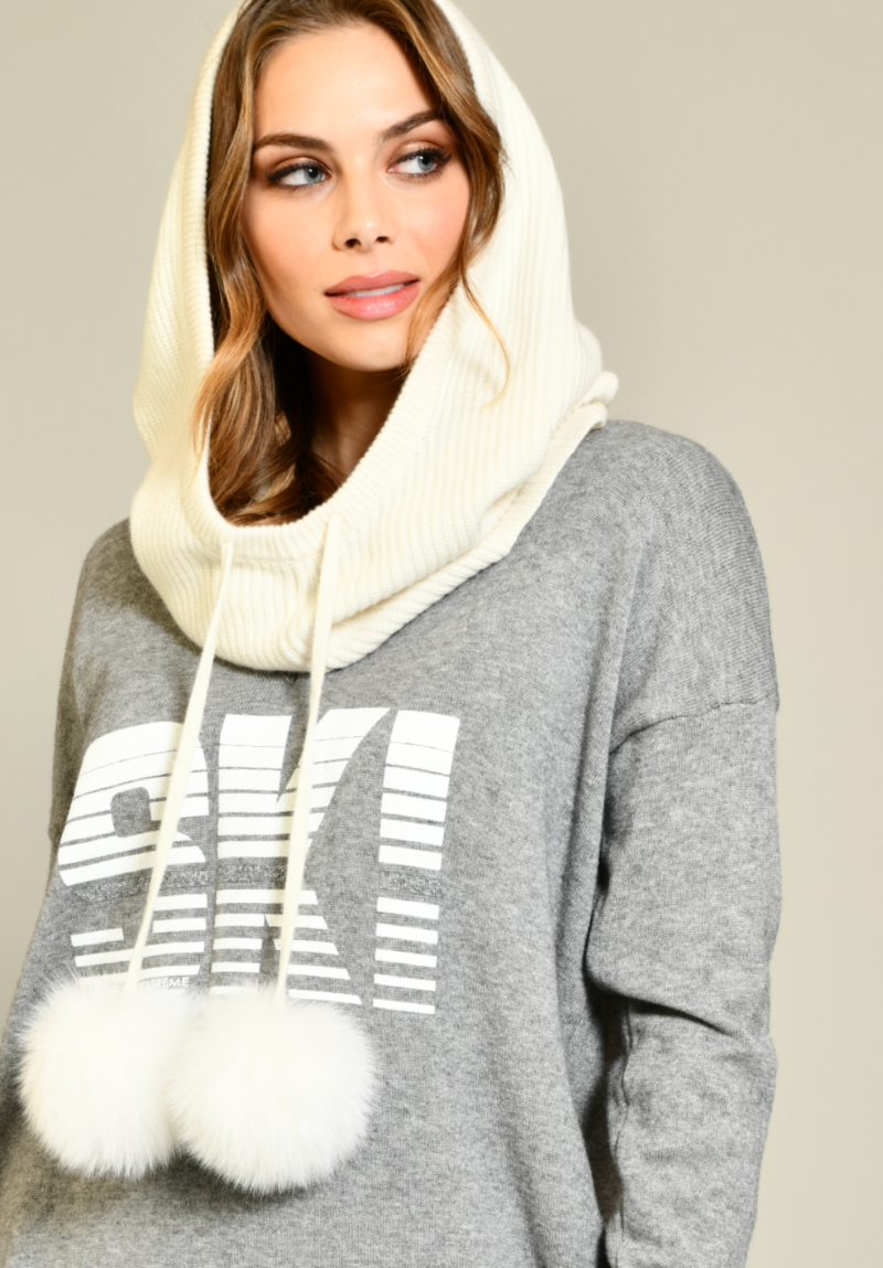 pull omega - ski gris