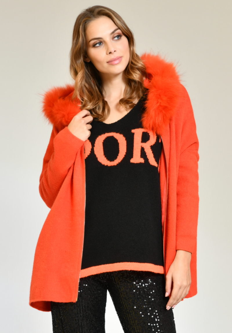 Pull - sport - corail