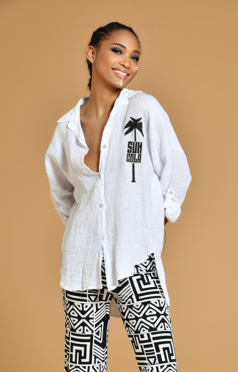 CHEMISE SAHARA - AFRICOLA BLANCHE