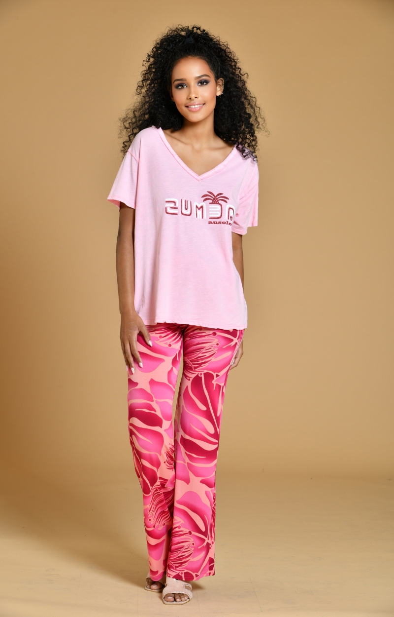 PANT ST TROPEZ - PARADISE PINK