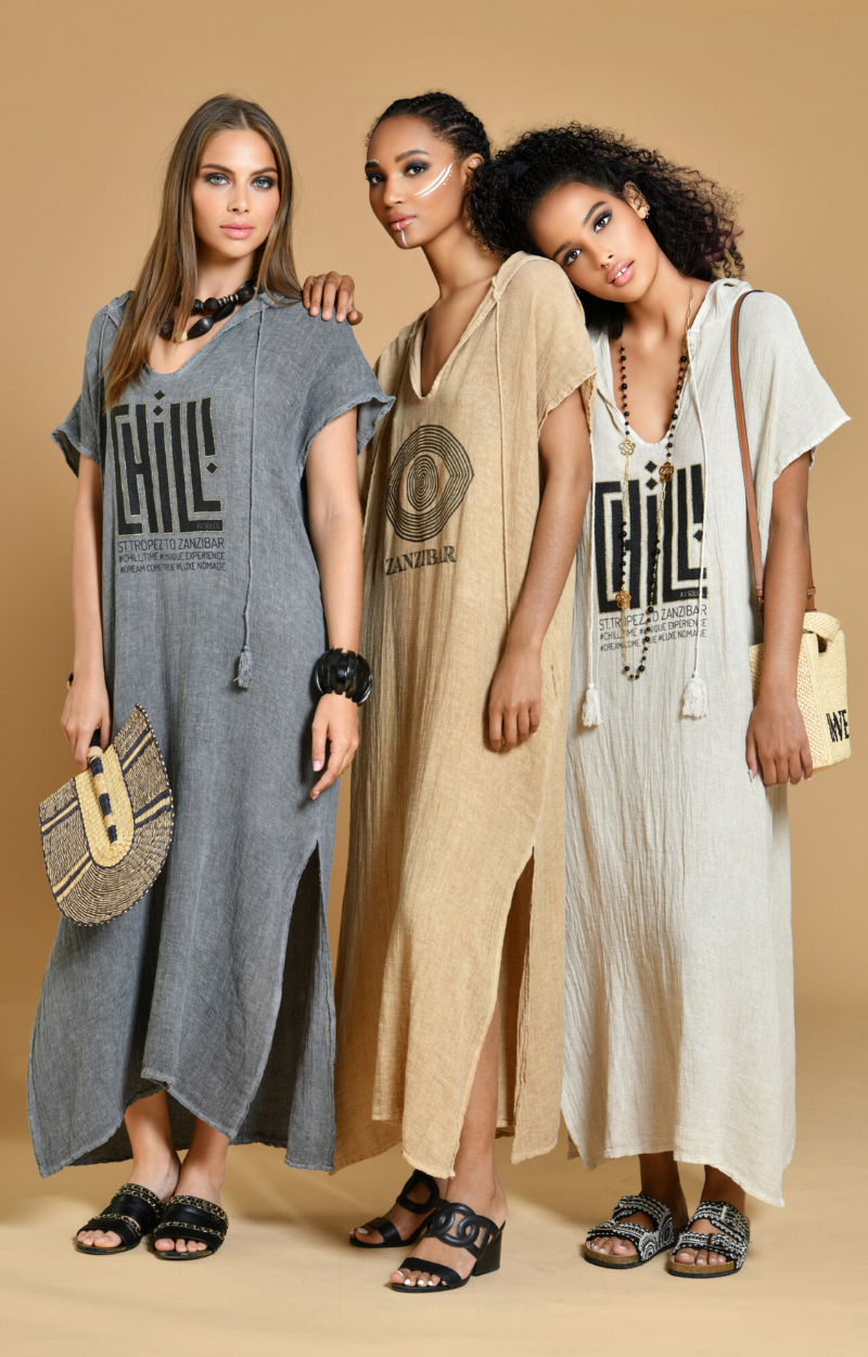 ROBE SAHEL - CHILL BLANC