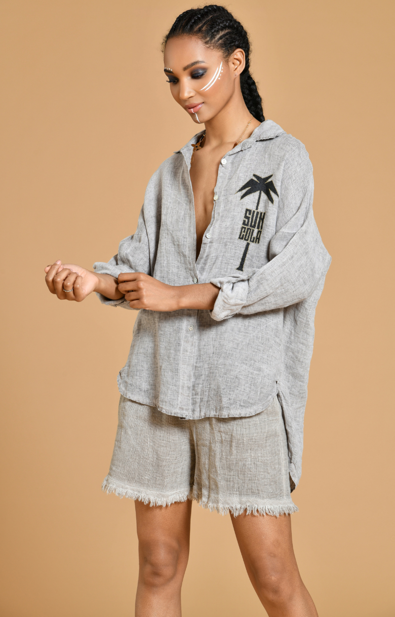 SHORT SALIN - TEXTILE