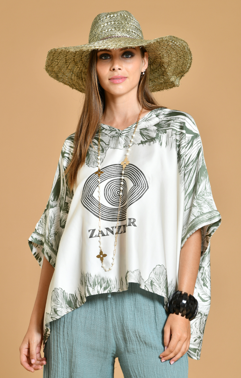 TUNIQUE KARITE - ZANZIBAR VERT