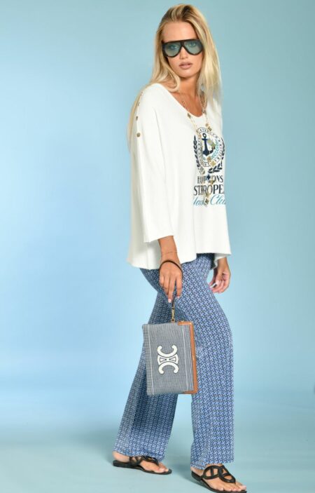 PANTALON ST TROPEZ MATELOT