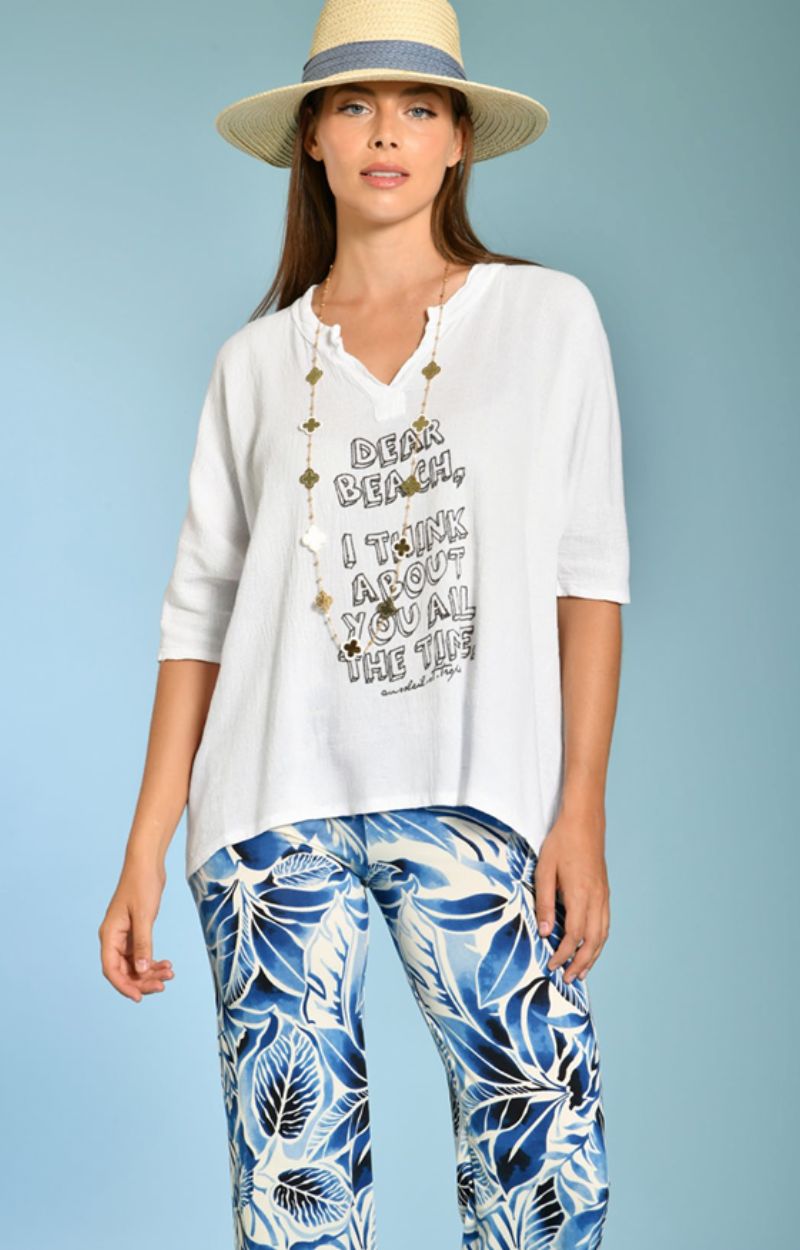 PANTALON ST TROPEZ PALM