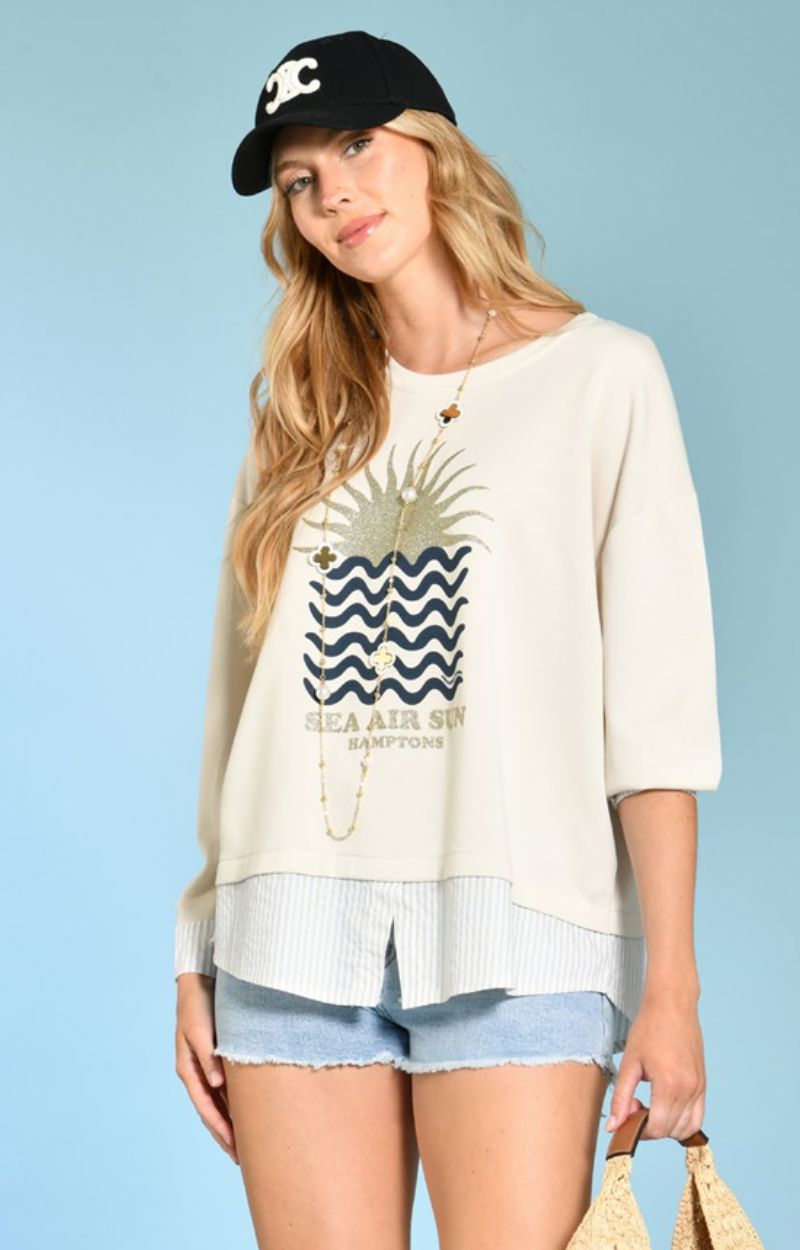 SWEAT RALPH SEA AIR SUN