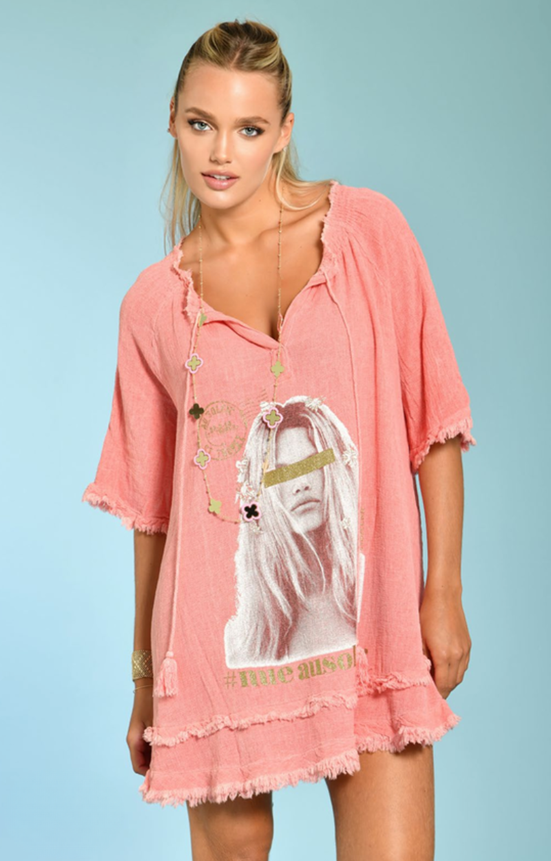 ROBE FRIOUL NUE AU SOLEIL ORANGE
