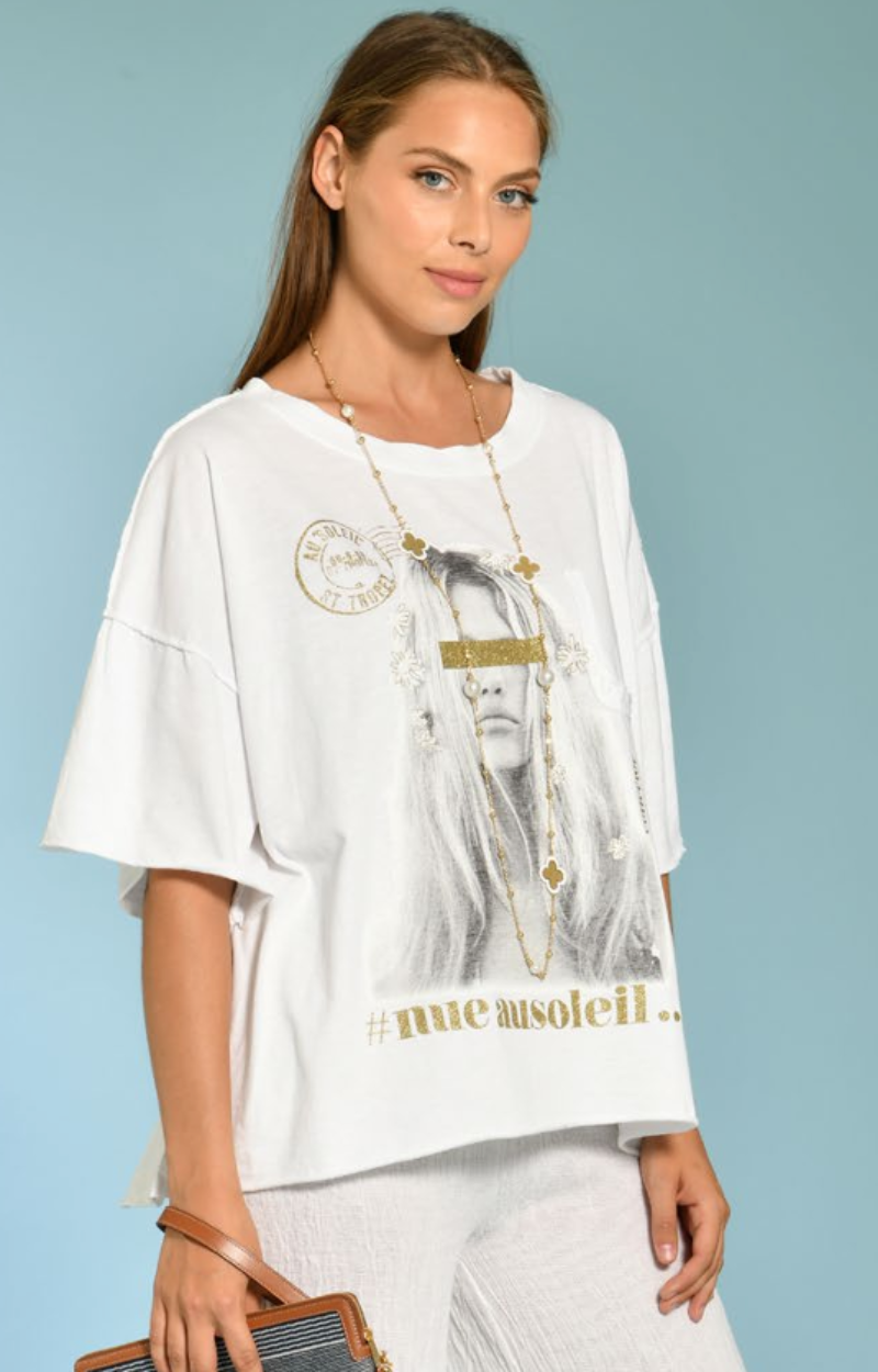 TEE SHIRT AMBER NUE AU SOLEIL