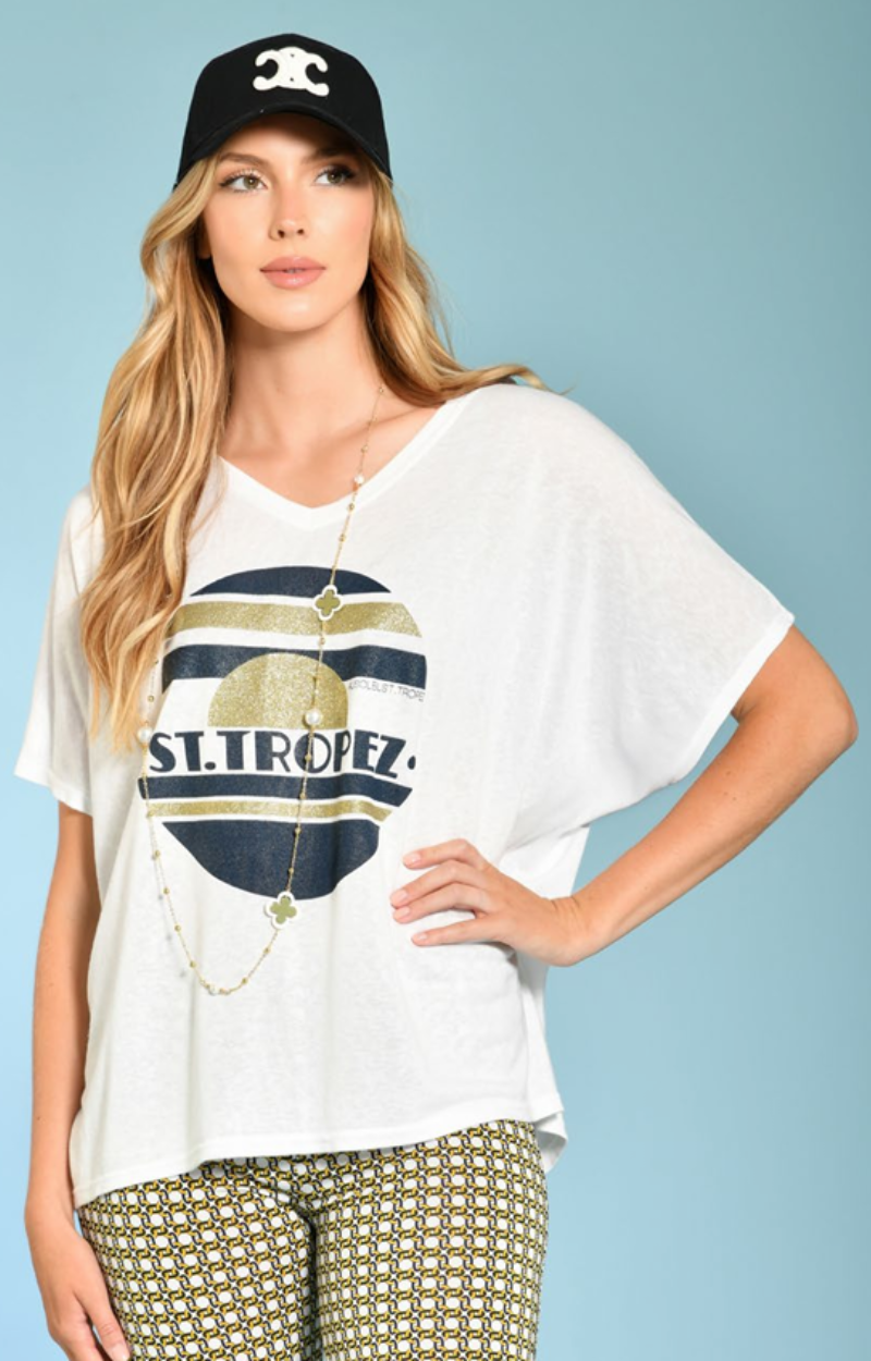 TEE SHIRT PARKER ST TROPEZ